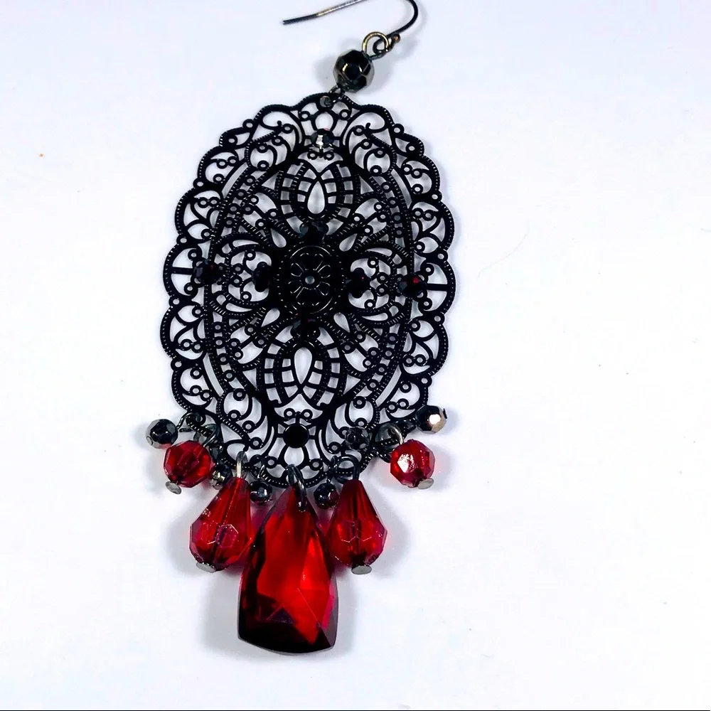 Goth Vintage Unique SINGLE Earring Statement Streetwear